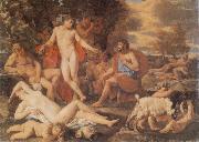 Nicolas Poussin Midas and Bacchus oil painting artist